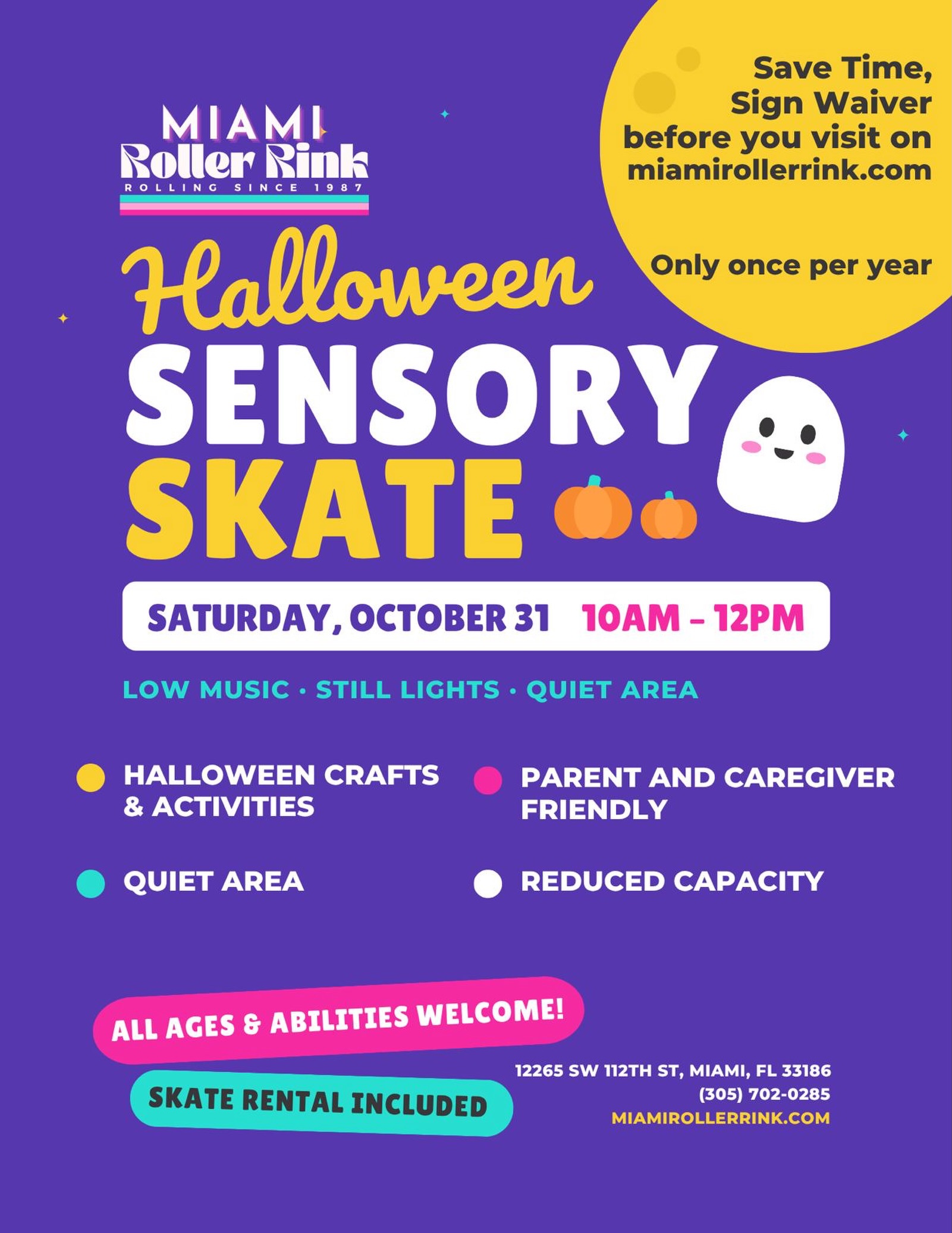 Halloween Sensory Skate