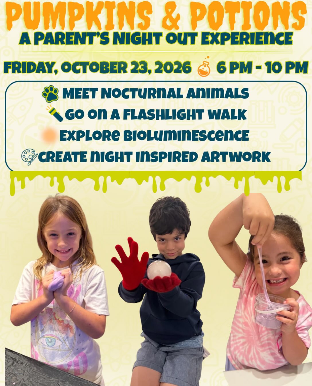 Pumpkins & Potions: A Parent's Night Out Experience