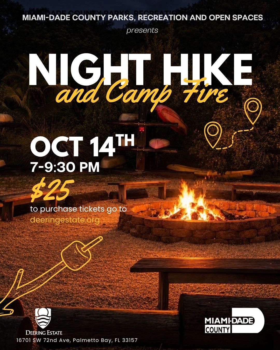 Night Hike and Camp Fire
