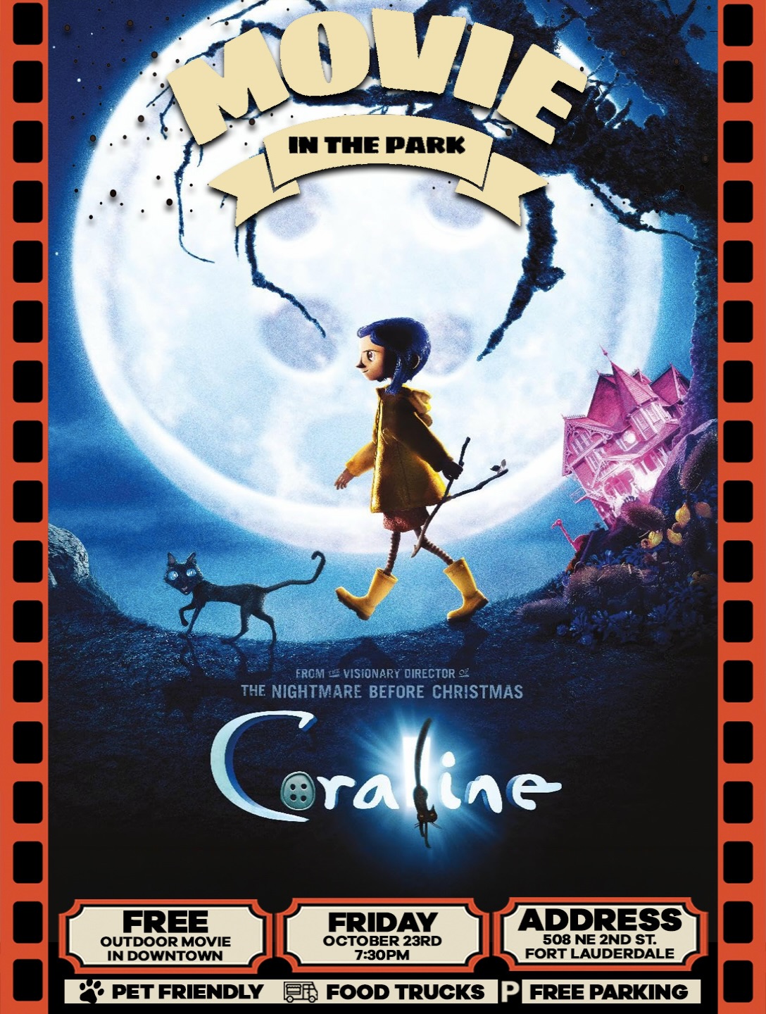 Movie in the Park – Coraline